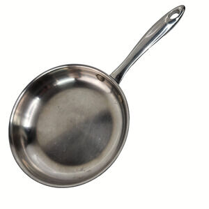 Wolfgang Puck 8" Omelet Pan Stainless Steel Skillet 032008 READ